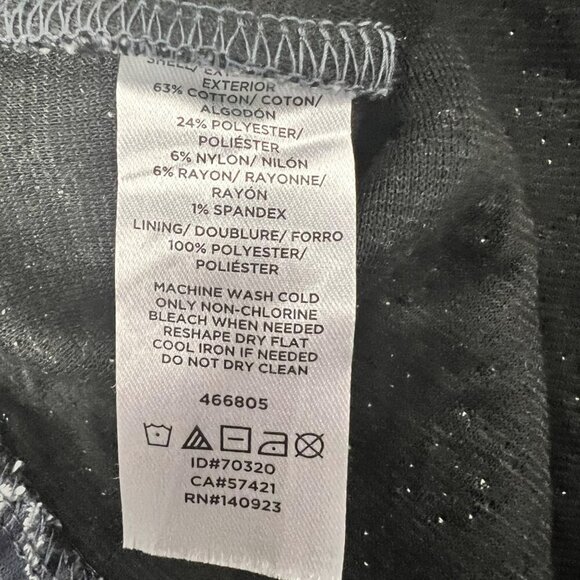 Loft Outlet Women's Sleeveless A-Line Dress Multicolor Print Size 16 - Picture 9 of 9